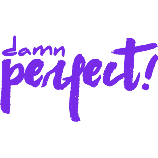 Damn Perfect logo