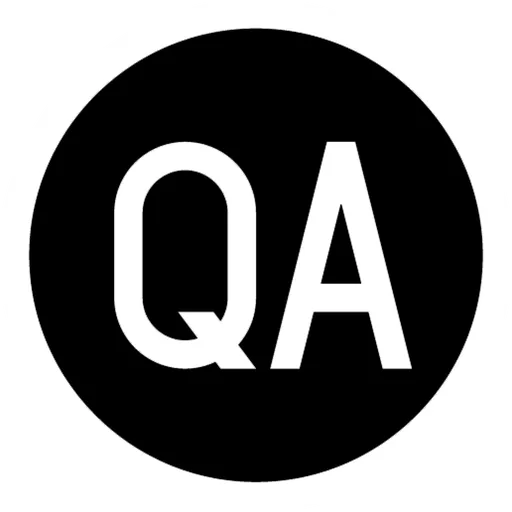 The QA logo
