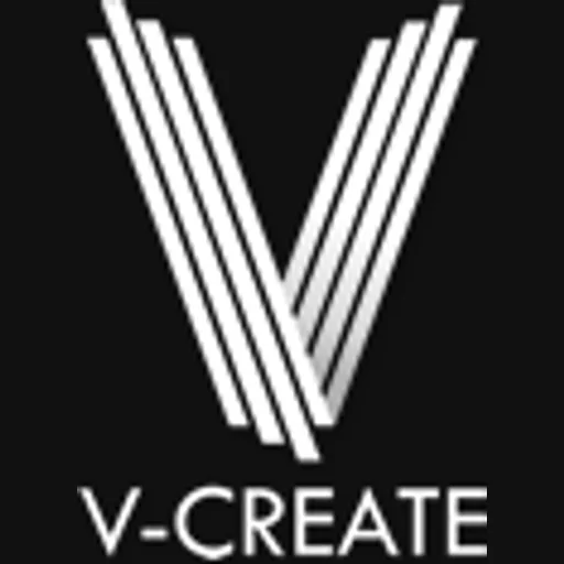 V-Create logo