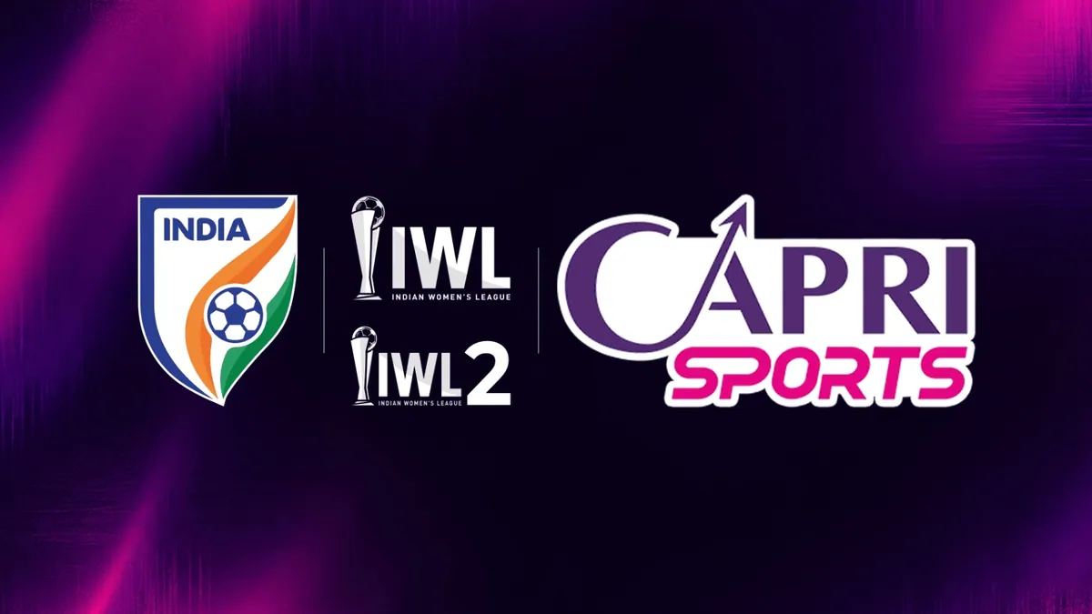 The AIFF crest with the IWL and IWL 2 lockups and the Capri Sports logo