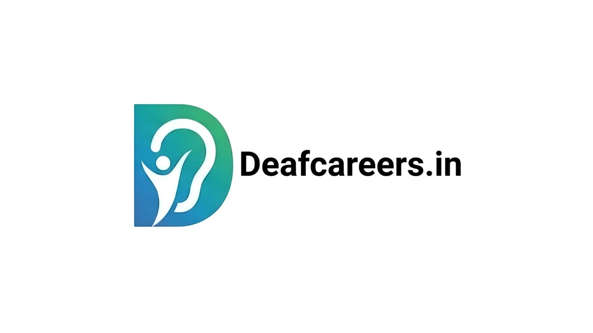 The DeafCareers.in logo, for its Pledge to Hire campaign during International Week of Deaf People