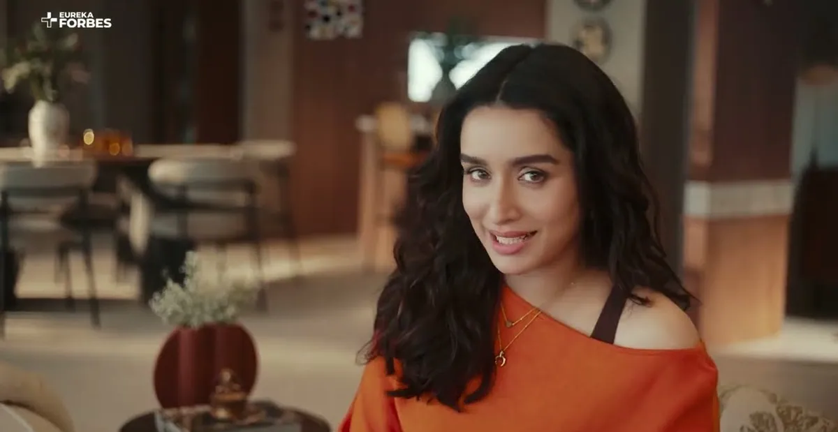 Shraddha Kapoor in Eureka Forbes' 'Ghar Ka New Favourite' campaign film