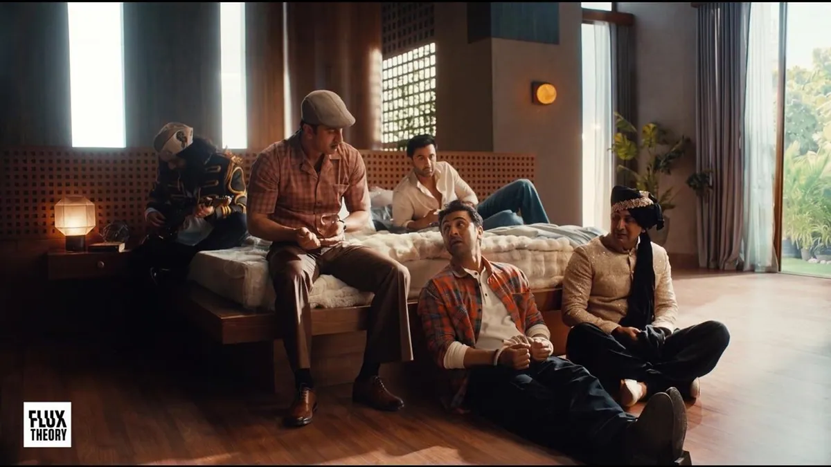 Five Ranbir Kapoor characters gathered in one room in Flux Theory's launch film