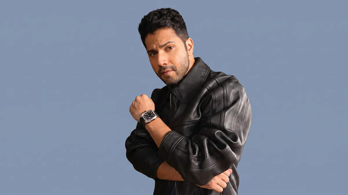 Varun Dhawan, brand ambassador for Fossil India, fronting the Machine X-1 collection