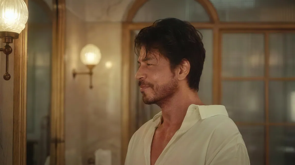 Shah Rukh Khan in the Foxtale 'Let Your Glow Through' campaign film