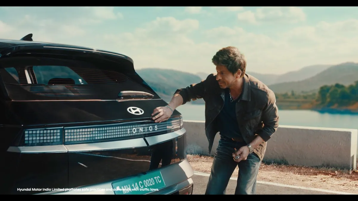 Shah Rukh Khan in Hyundai's 30-year anniversary campaign film