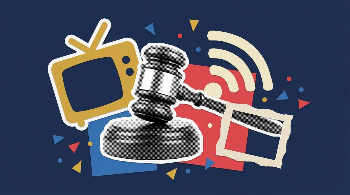 Illustration marking the Kerala High Court's BARC TV Ratings Policy order