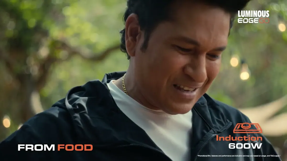 Sachin Tendulkar in Luminous's EDGE GO campaign film