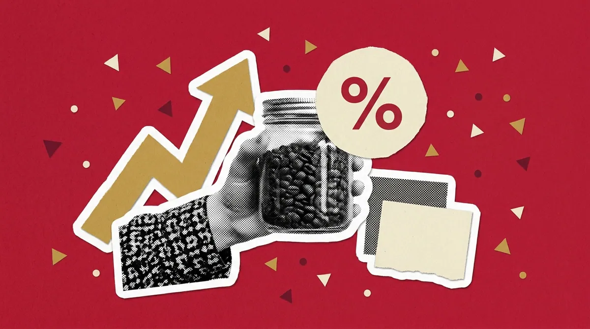 Illustration marking Nestlé India's Q1 ad spend surge
