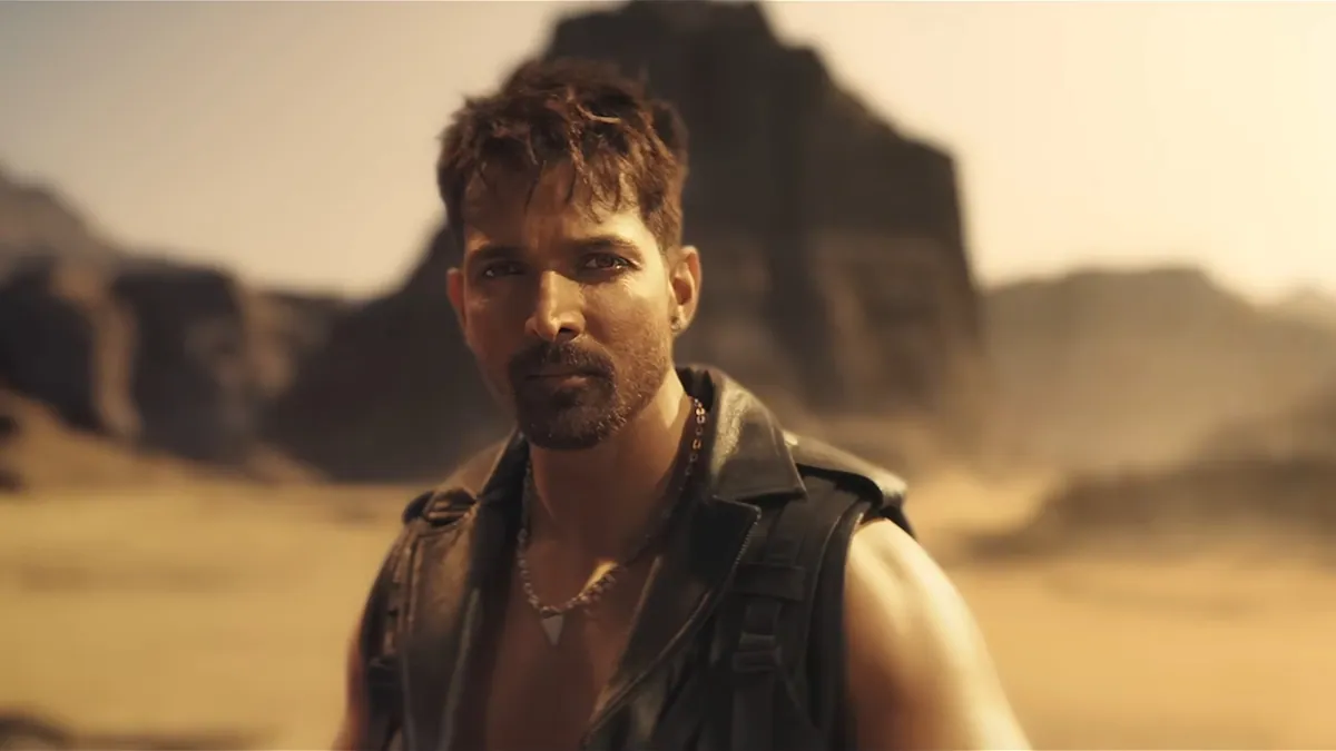 A frame from the Be Bold. Be Strong. film for Ti22 by Aham, Senco’s men’s jewellery brand