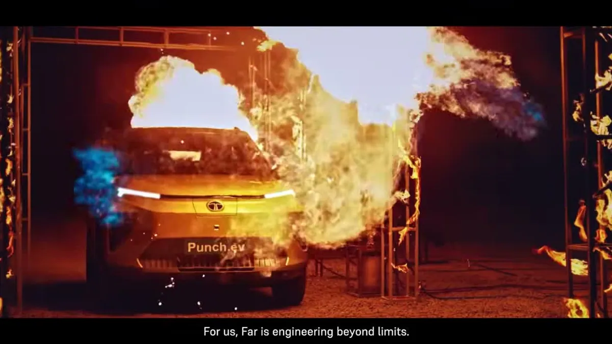 A frame from the TATA.CARS manifesto film for the new brand identity