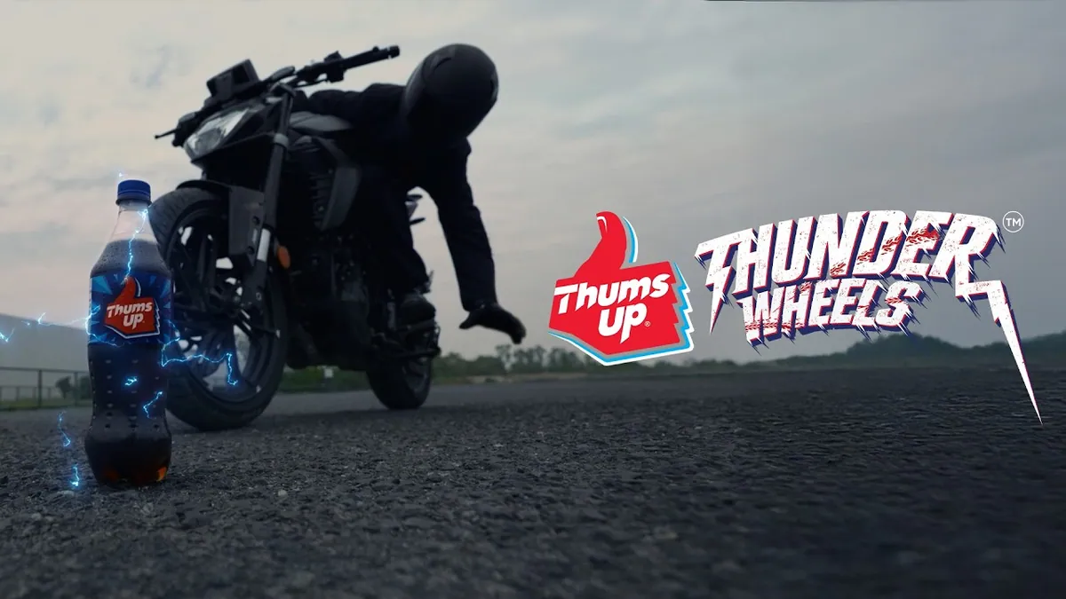 Jasprit Bumrah in Thums Up's ThunderWheels campaign film