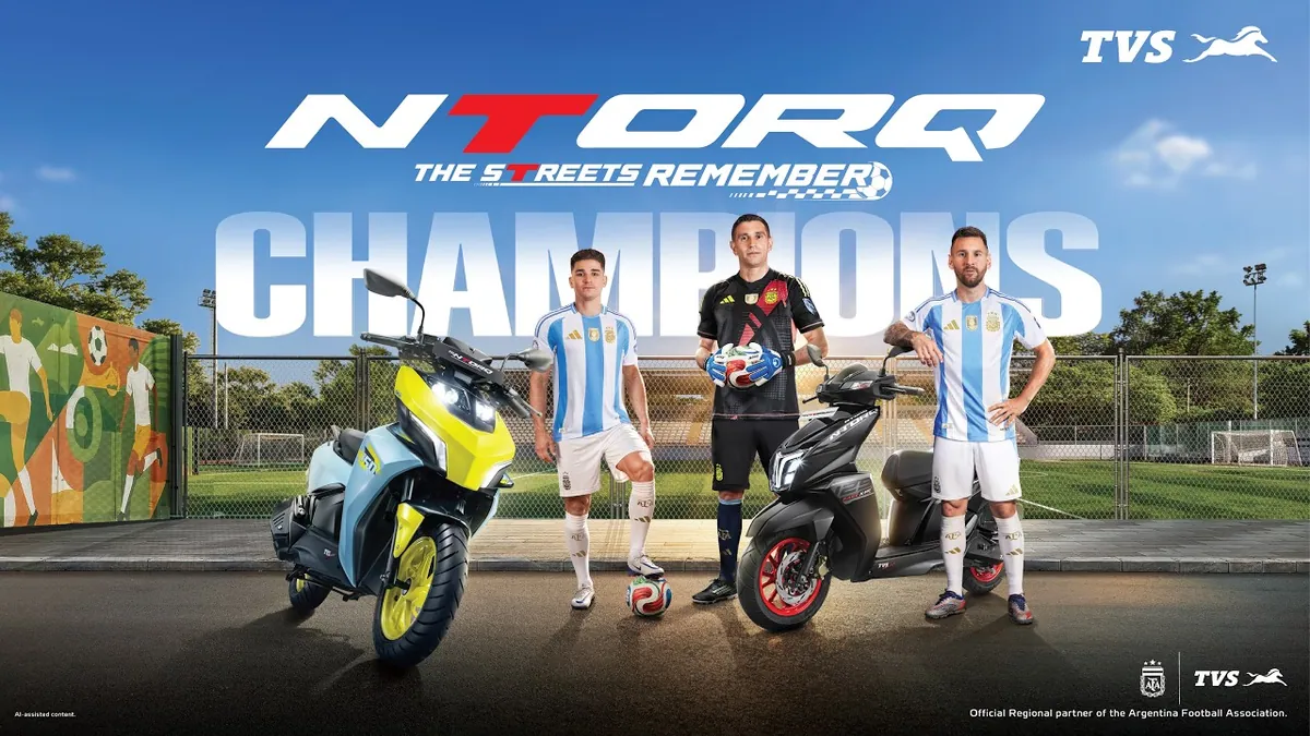 TVS NTORQ x Argentina Football Association 'The Streets Remember' campaign film