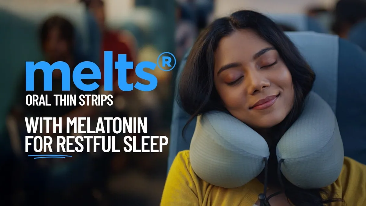 Wellbeing Nutrition's Melts Restful Sleep campaign film